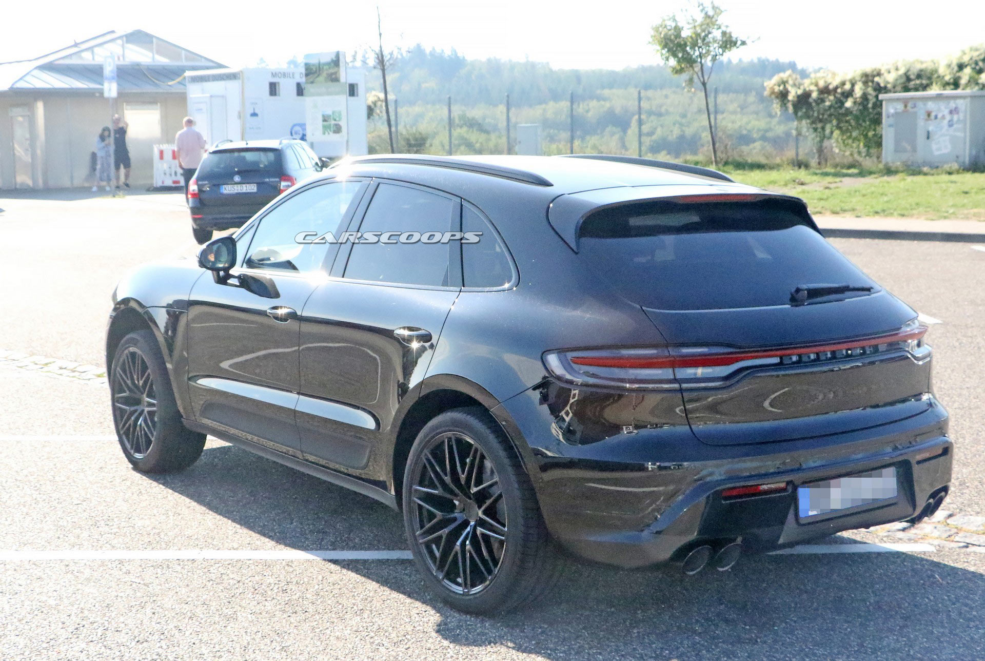 Facelifted Porsche Macan Spied Inside And Out, Will Be Sold Alongside The Upcoming Electric Version