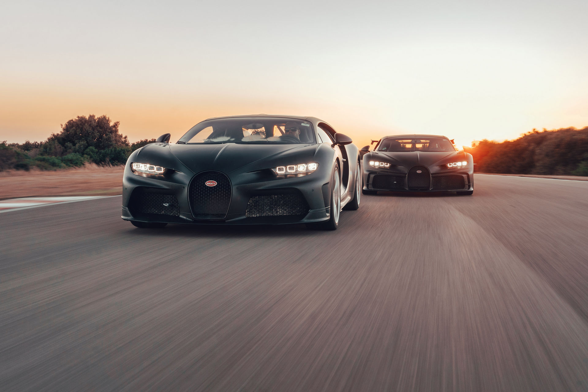Bugatti Chiron Super Sport 300+ And Pur Sport Taken To Nardo For Some Fine-Tuning