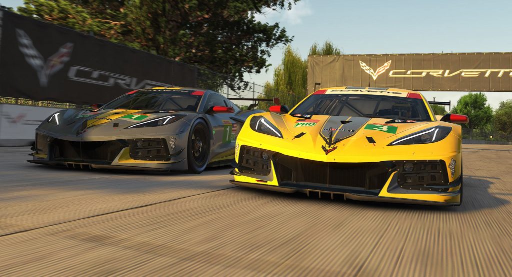 New Corvette C8.R Available For Gamers On iRacing