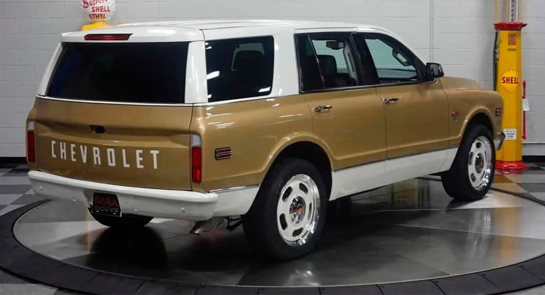 Custom 2020 Chevrolet Tahoe Is Part C10 And Part K5 Blazer