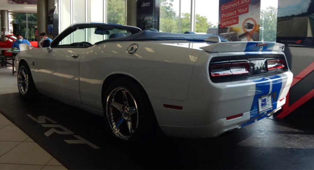  Would You Drop $95,000 On A Dodge Challenger Hellcat Convertible Conversion?