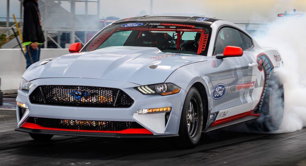  Electric Ford Mustang Cobra Jet Prototype Boasts 1,502 HP And Quarter-Mile Run In 8.27 Sec