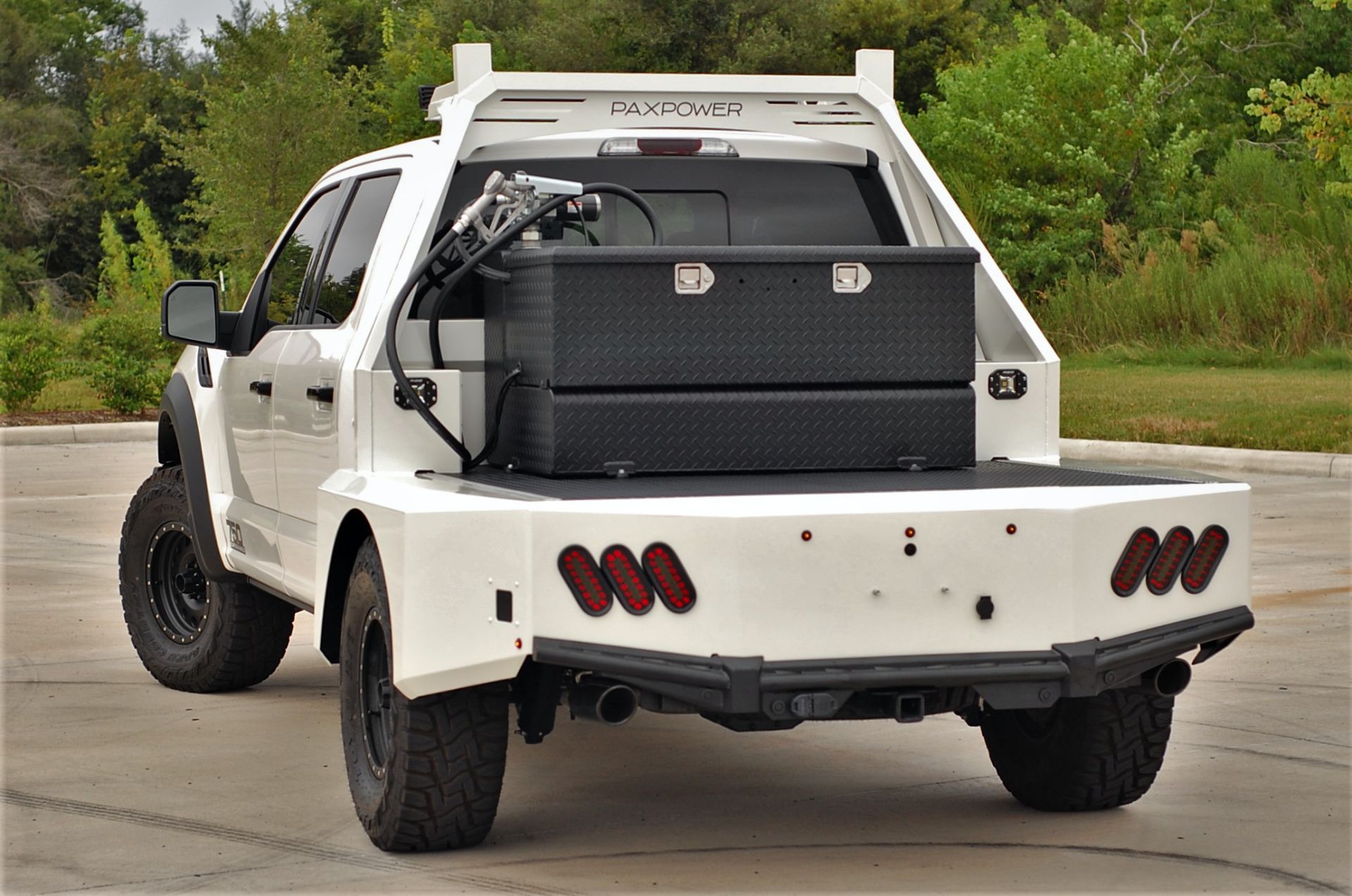 PaxPower Builds 758 HP Ford F-150 Raptor V8 With Custom Flatbed