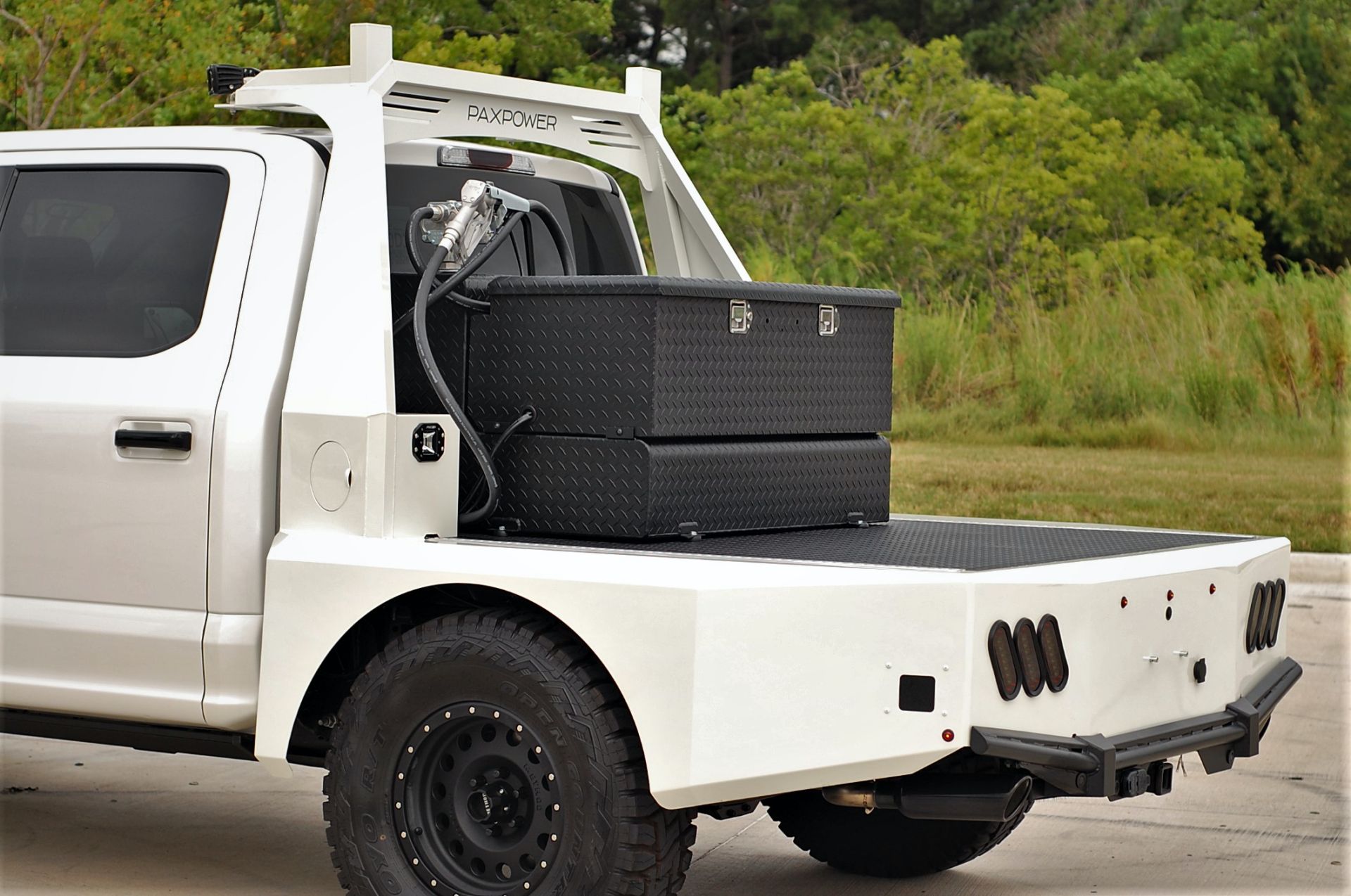 PaxPower Builds 758 HP Ford F-150 Raptor V8 With Custom Flatbed