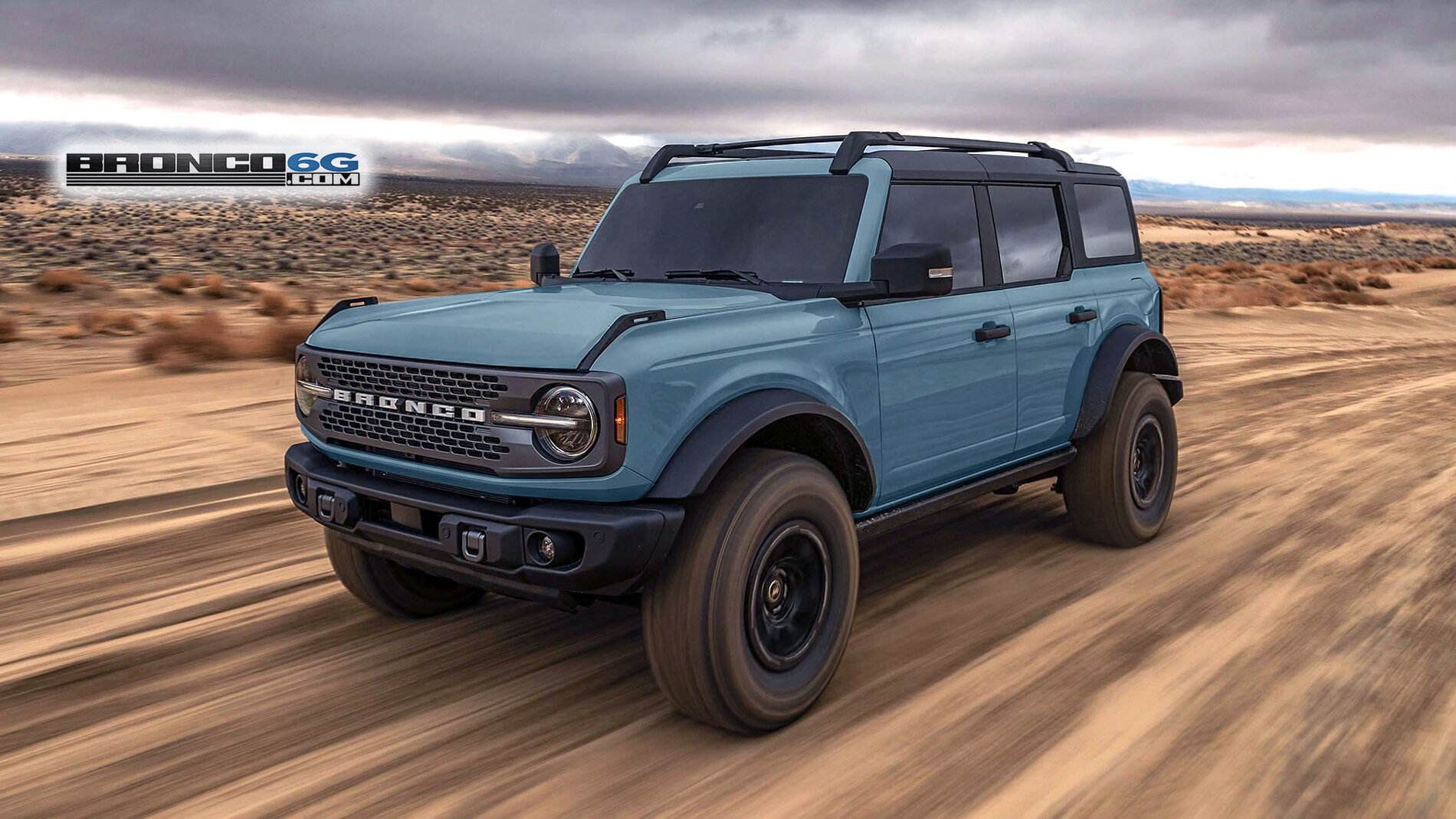 The 2021 Ford Bronco With Sasquatch Pack Gets Rendered In Several