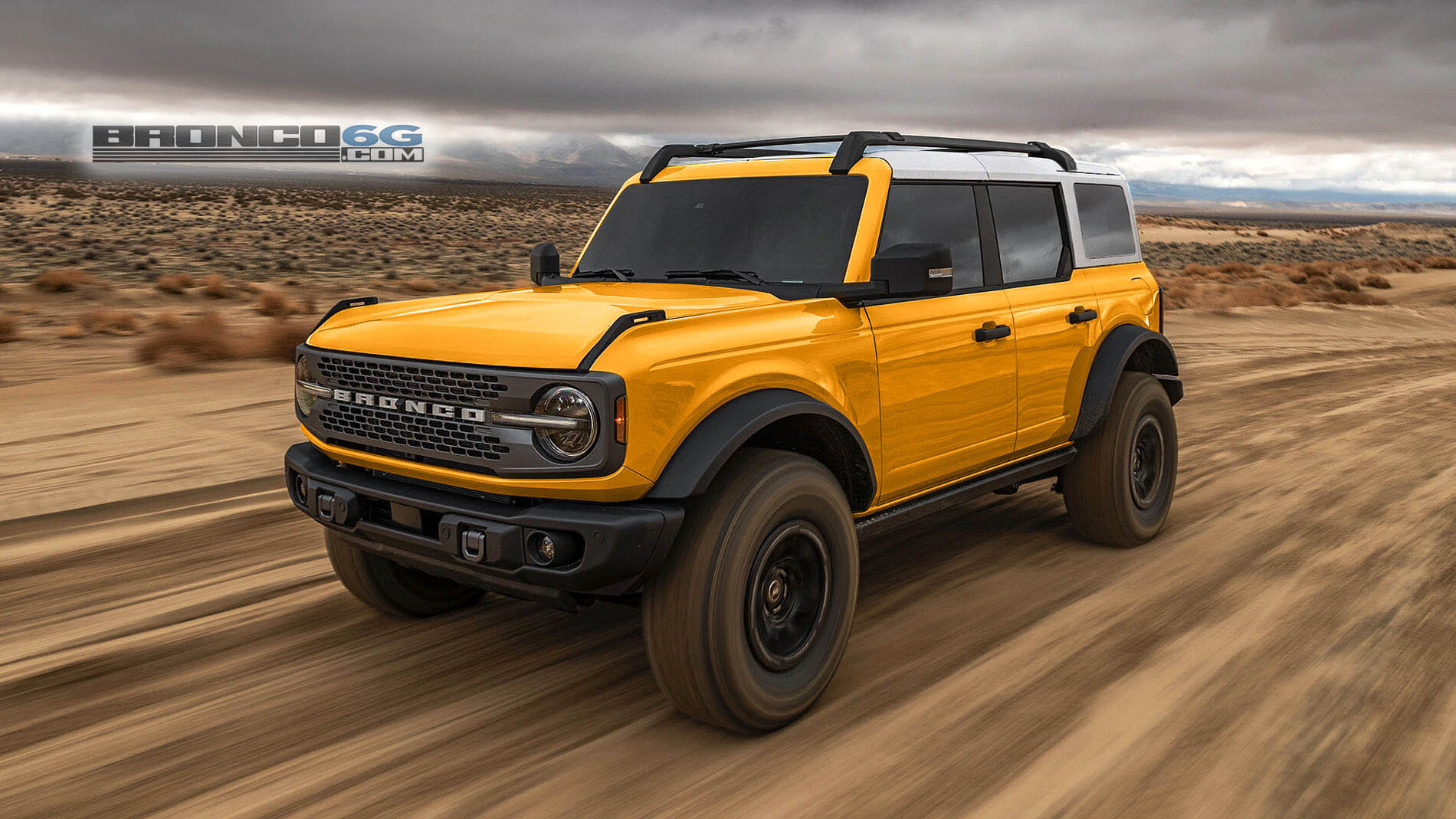 The 2021 Ford Bronco With Sasquatch Pack Gets Rendered In Several Configurations