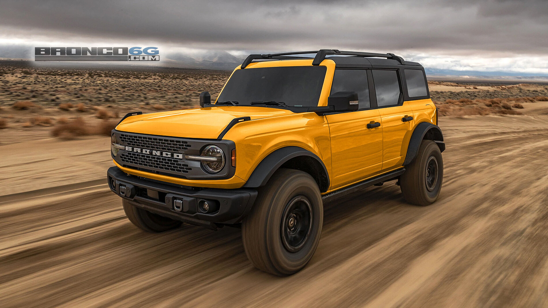 The 2021 Ford Bronco With Sasquatch Pack Gets Rendered In Several Configurations