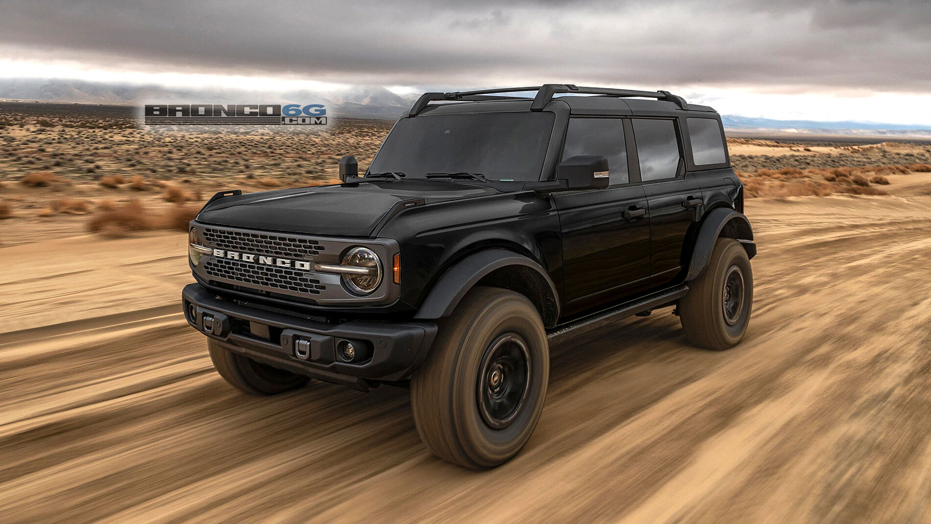 The 2021 Ford Bronco With Sasquatch Pack Gets Rendered In Several Configurations