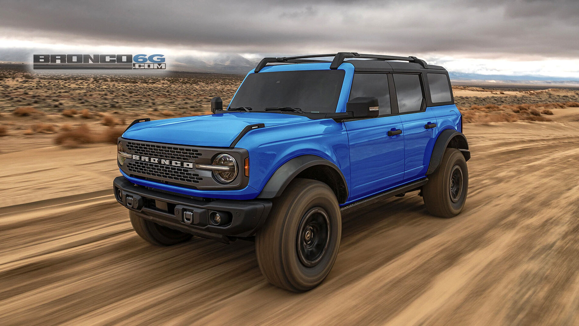 The 2021 Ford Bronco With Sasquatch Pack Gets Rendered In Several Configurations