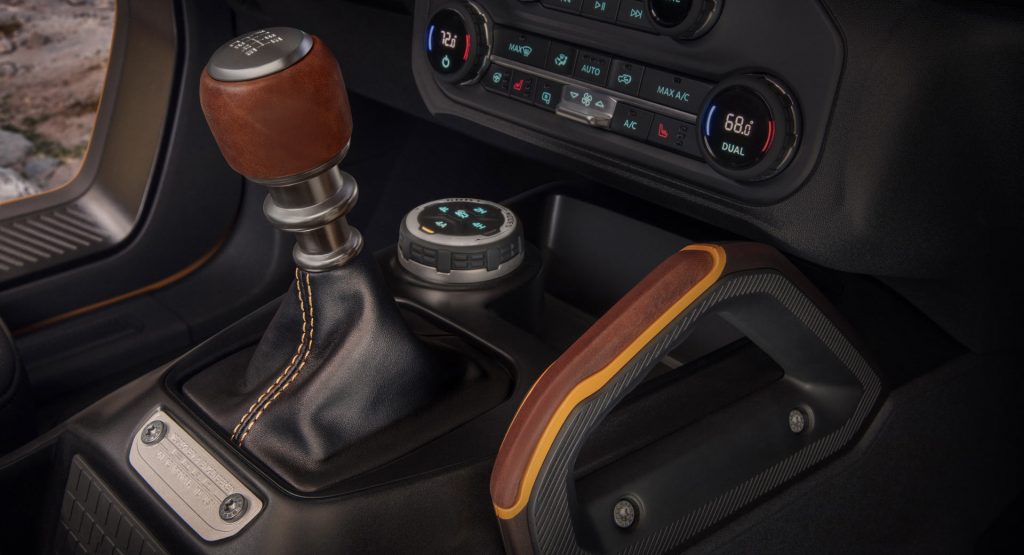 Ford Looks To Be Testing The Bronco Sasquatch With A Manual Gearbox