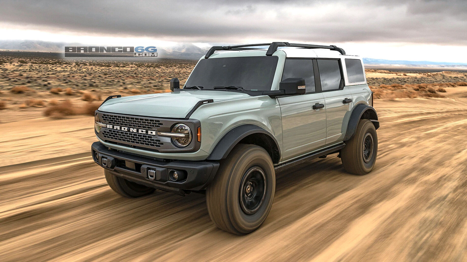 The 2021 Ford Bronco With Sasquatch Pack Gets Rendered In Several Configurations