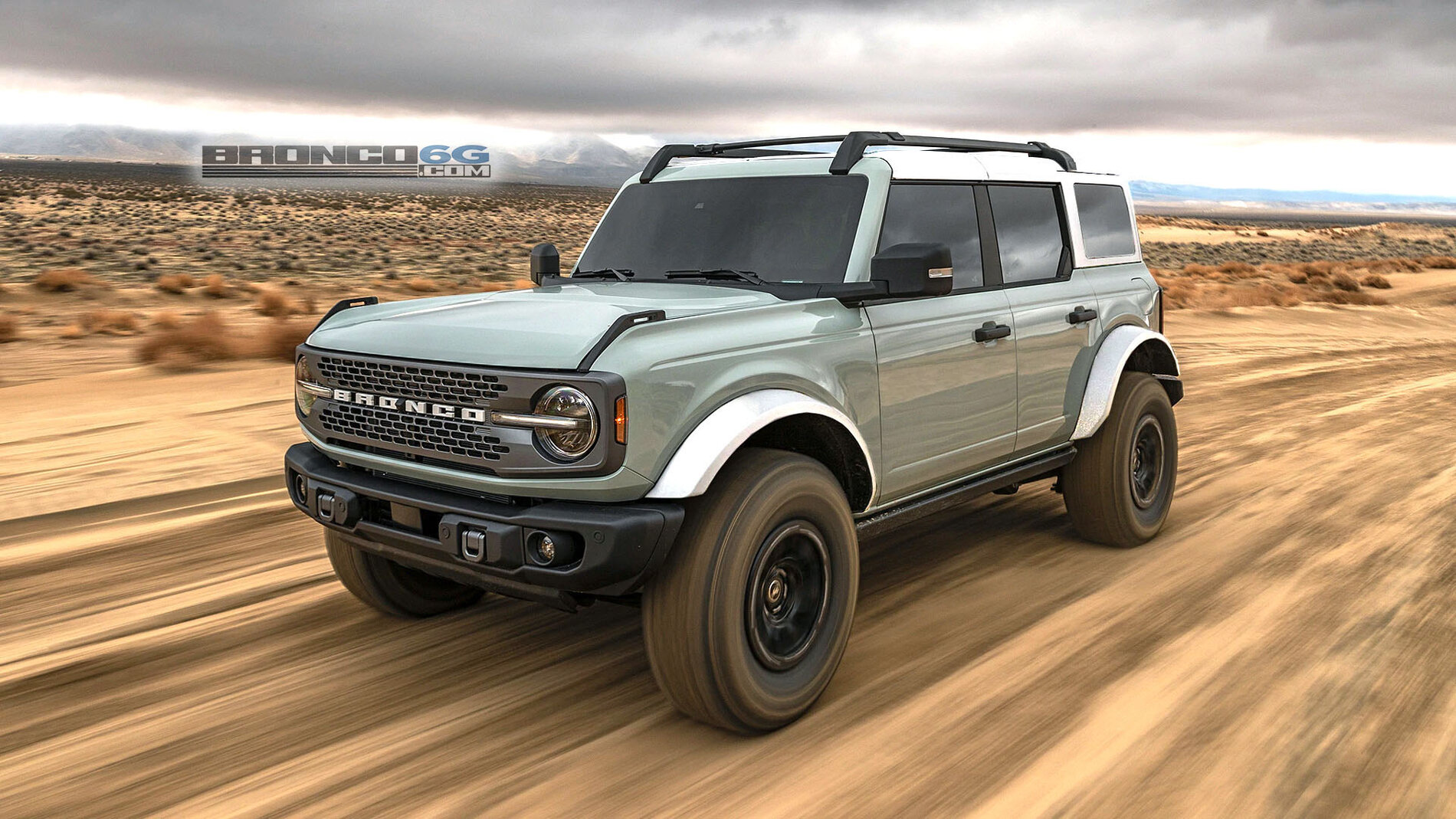 The 2021 Ford Bronco With Sasquatch Pack Gets Rendered In Several Configurations