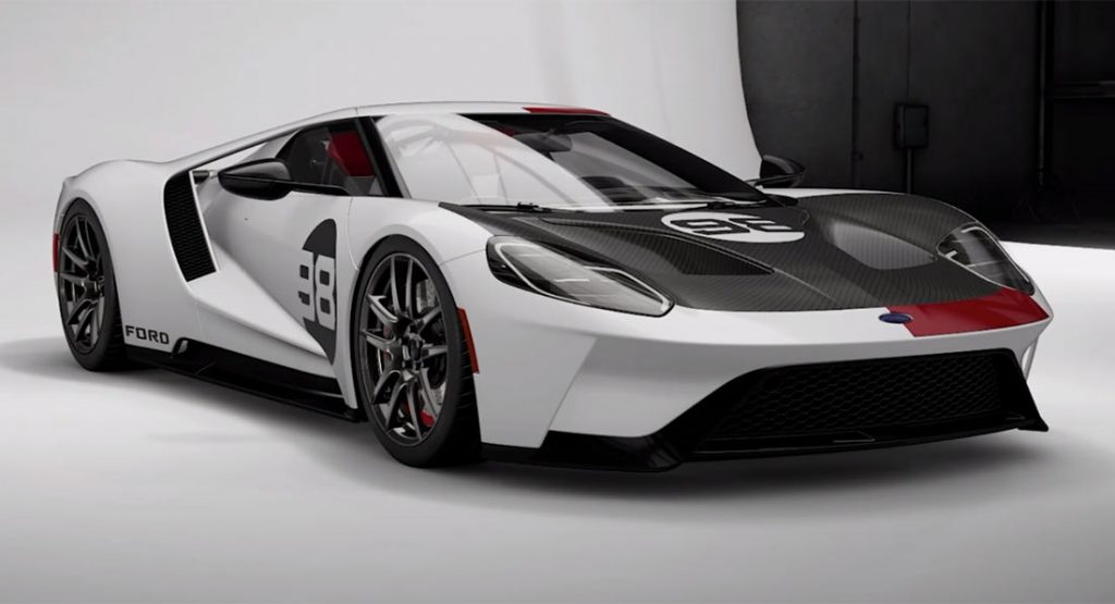 21 Ford Gt Heritage Edition Private Configurator Doesn T Really Offer Too Many Options Carscoops