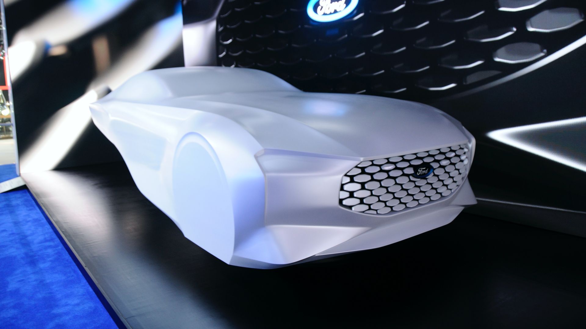 Ford’s ‘Progressive Energy In Strength’ Future Design Language Previewed By Mustang-Like Sculpture
