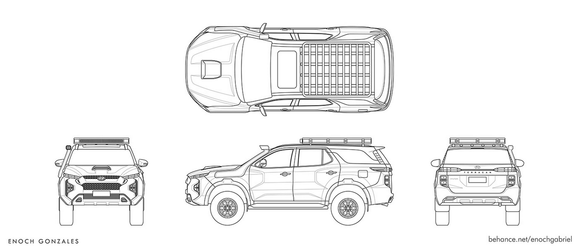 2022 Hyundai Terracan Would Be A Rugged Ladder-Frame SUV