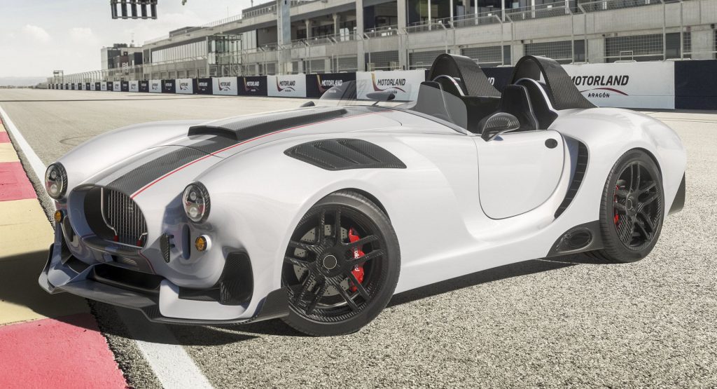 The Knight Vision R Wants To Be A Modern, High-Tech Shelby Cobra With A V8 And Two Electric Motors