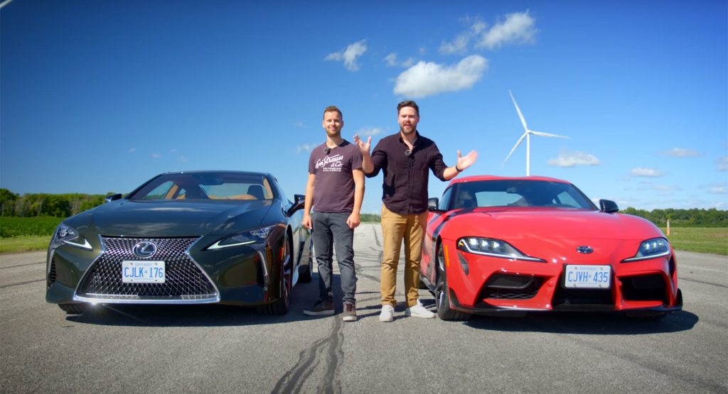  Lexus LC500 And Toyota Supra Are Very Different Yet Quite Well Matched