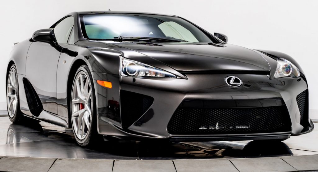  1 Of 1 Brown Stone Lexus LFA Is Up For Sale With A Mere 507 Miles