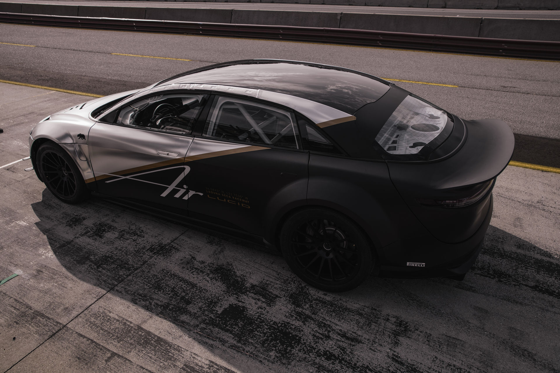 Lucid Air Laps Laguna Seca Faster Than A Ferrari 488 GTB During Testing Session