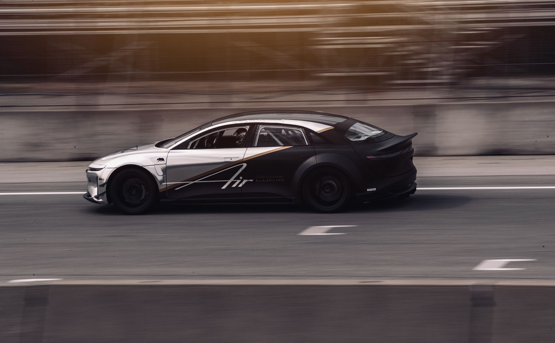 Lucid Air Laps Laguna Seca Faster Than A Ferrari 488 GTB During Testing Session