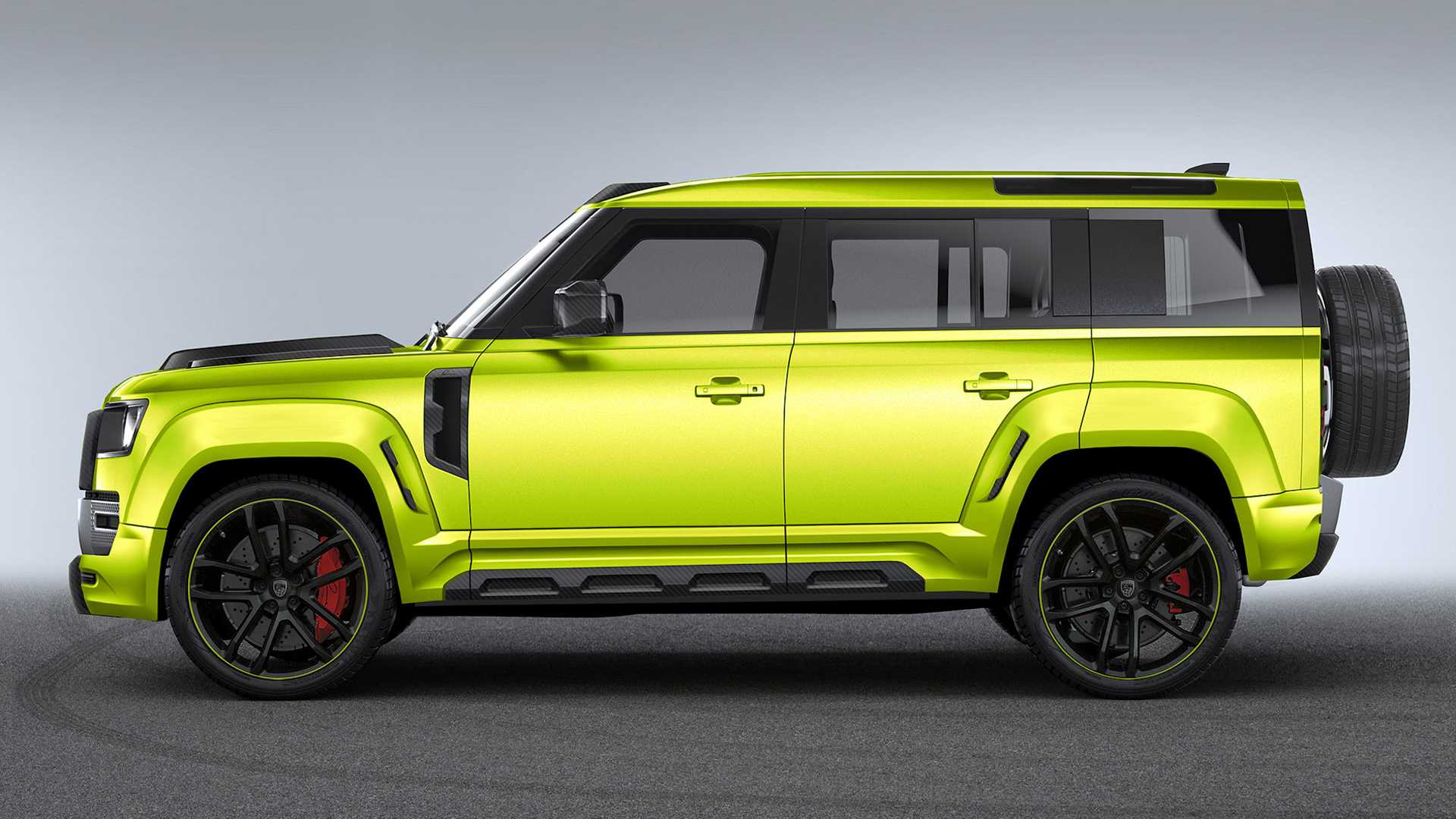 Lumma Design Is Readying A Wild Bodykit For New Land Rover Defender