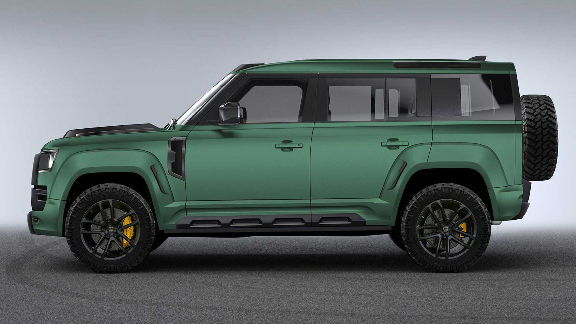 Lumma Design Is Readying A Wild Bodykit For New Land Rover Defender
