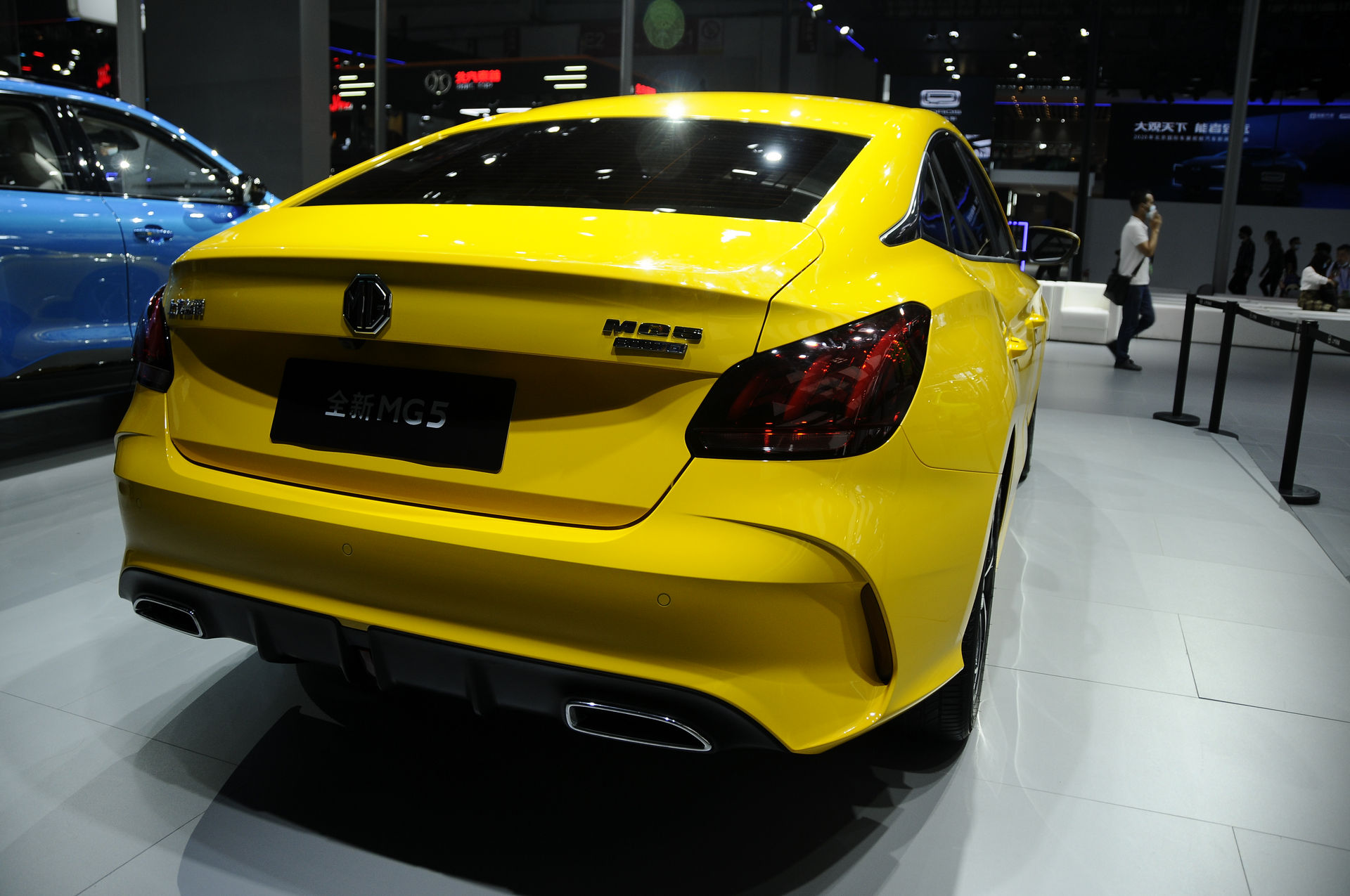 The New MG5 Looks Part-Hyundai Elantra And Part-Mercedes CLA