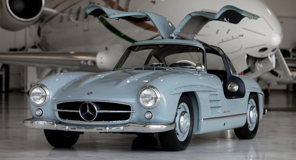  1957 Mercedes-Benz 300SL Gullwing Auction Attracts Bids Of Over $1 Million And Climbing