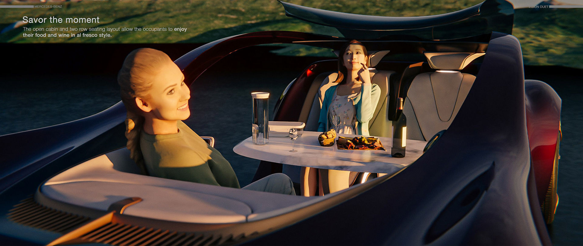 Mercedes-Benz Vision Duet Study Is For The Autonomous And Electric Future