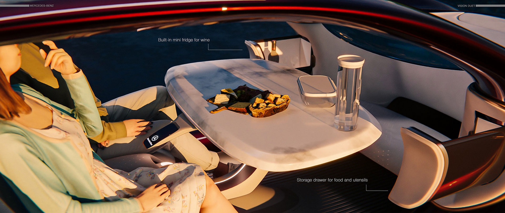 Mercedes-Benz Vision Duet Study Is For The Autonomous And Electric Future