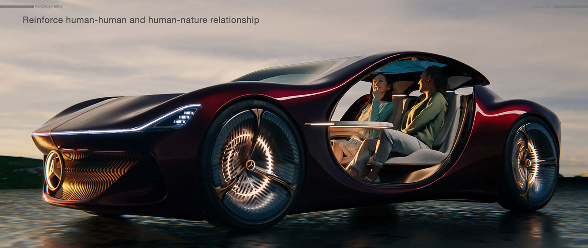 Mercedes-Benz Vision Duet Study Is For The Autonomous And Electric Future