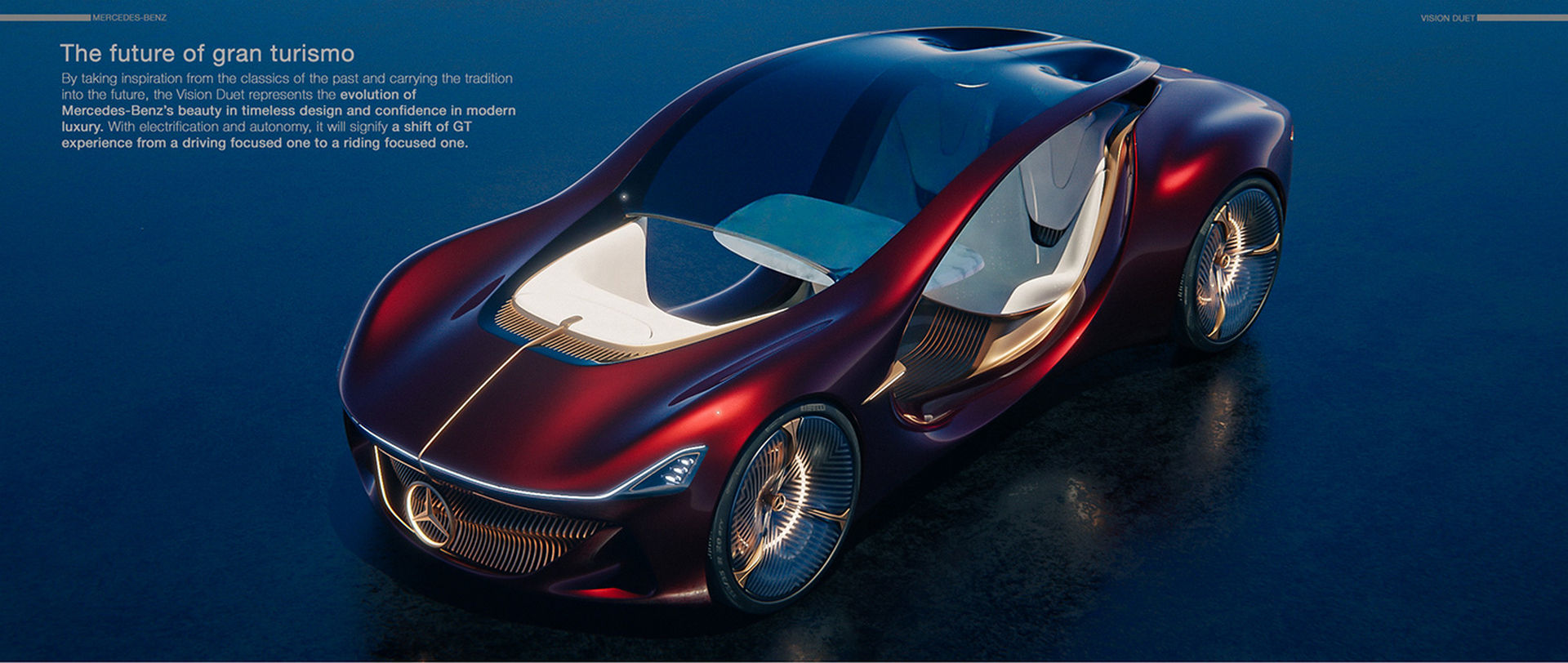 Mercedes-Benz Vision Duet Study Is For The Autonomous And Electric Future