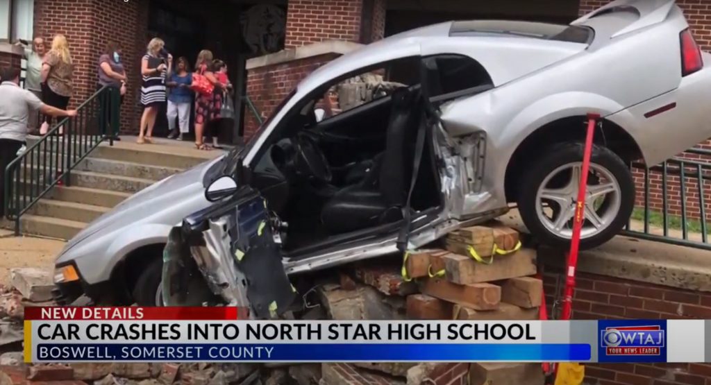 Schools Are Back In Session And Mustang Drivers Are Still Finding Ways To Crash