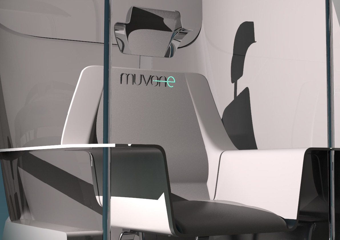 Muvone Self-Driving Taxi Concept Offers A Solution For Social Distancing And Transportation In A COVID-19 World