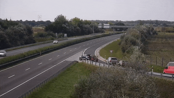 Nissan Navara crash