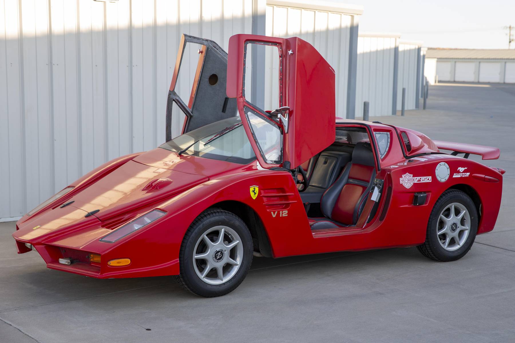 Cover Your Eyes Kids, A Confused Pontiac Fiero Is Masquerading As A Ferrari Enzo