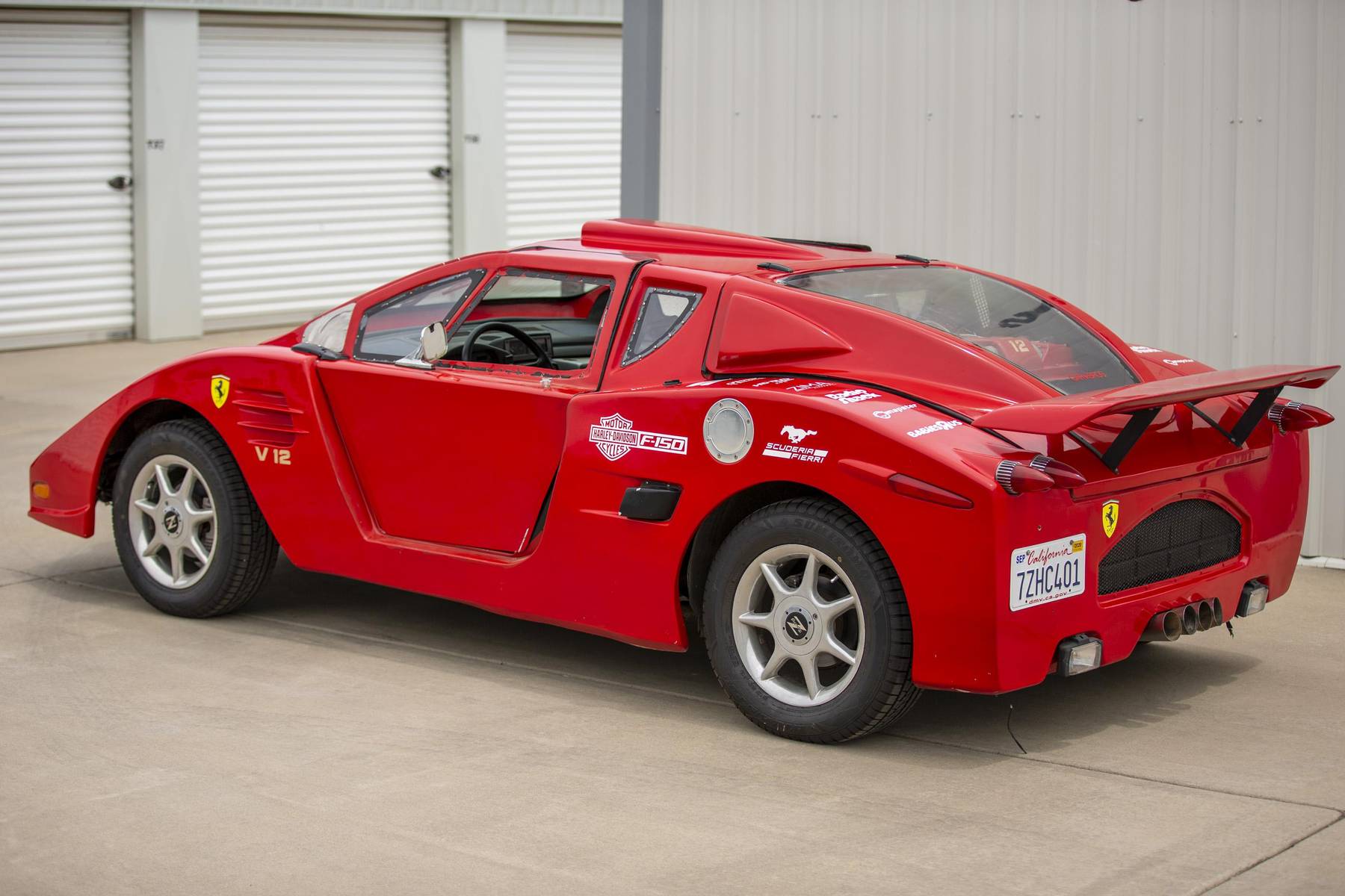 Cover Your Eyes Kids, A Confused Pontiac Fiero Is Masquerading As A Ferrari Enzo