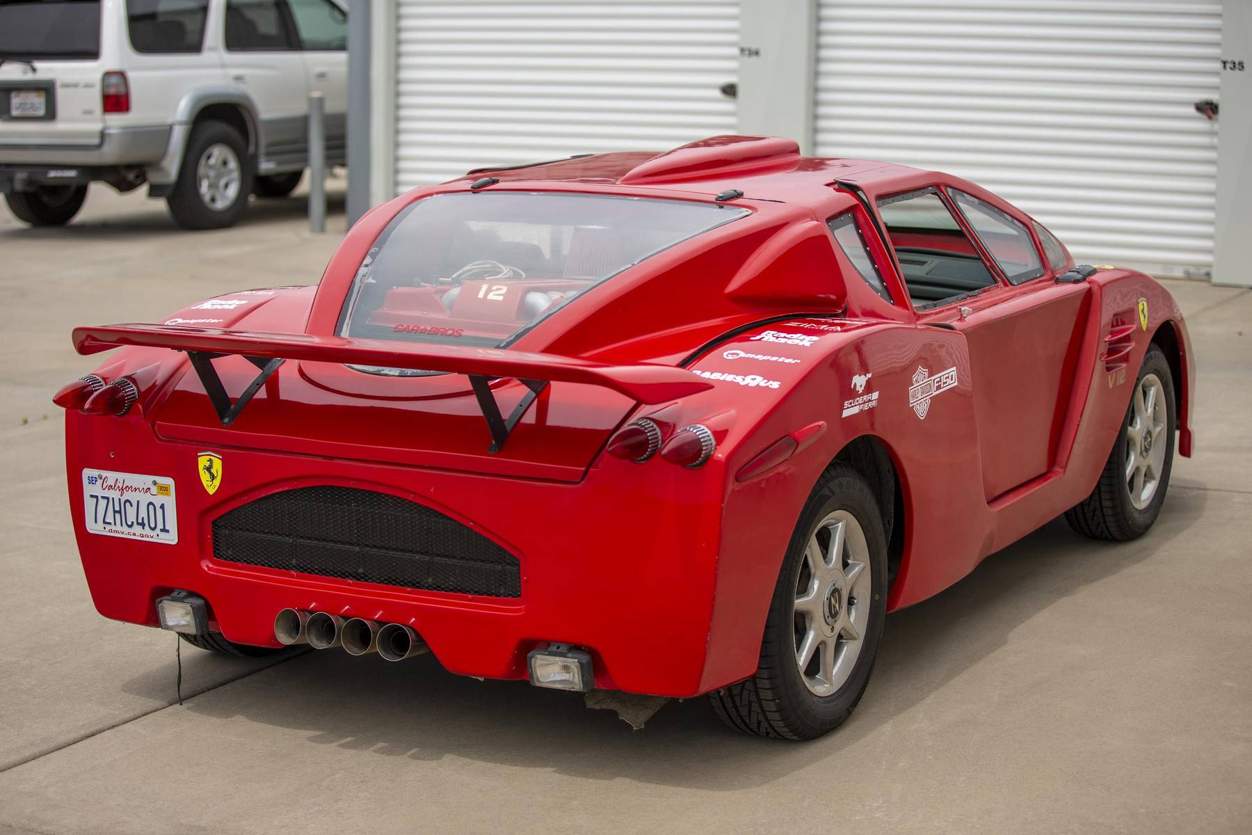 Cover Your Eyes Kids, A Confused Pontiac Fiero Is Masquerading As A Ferrari Enzo