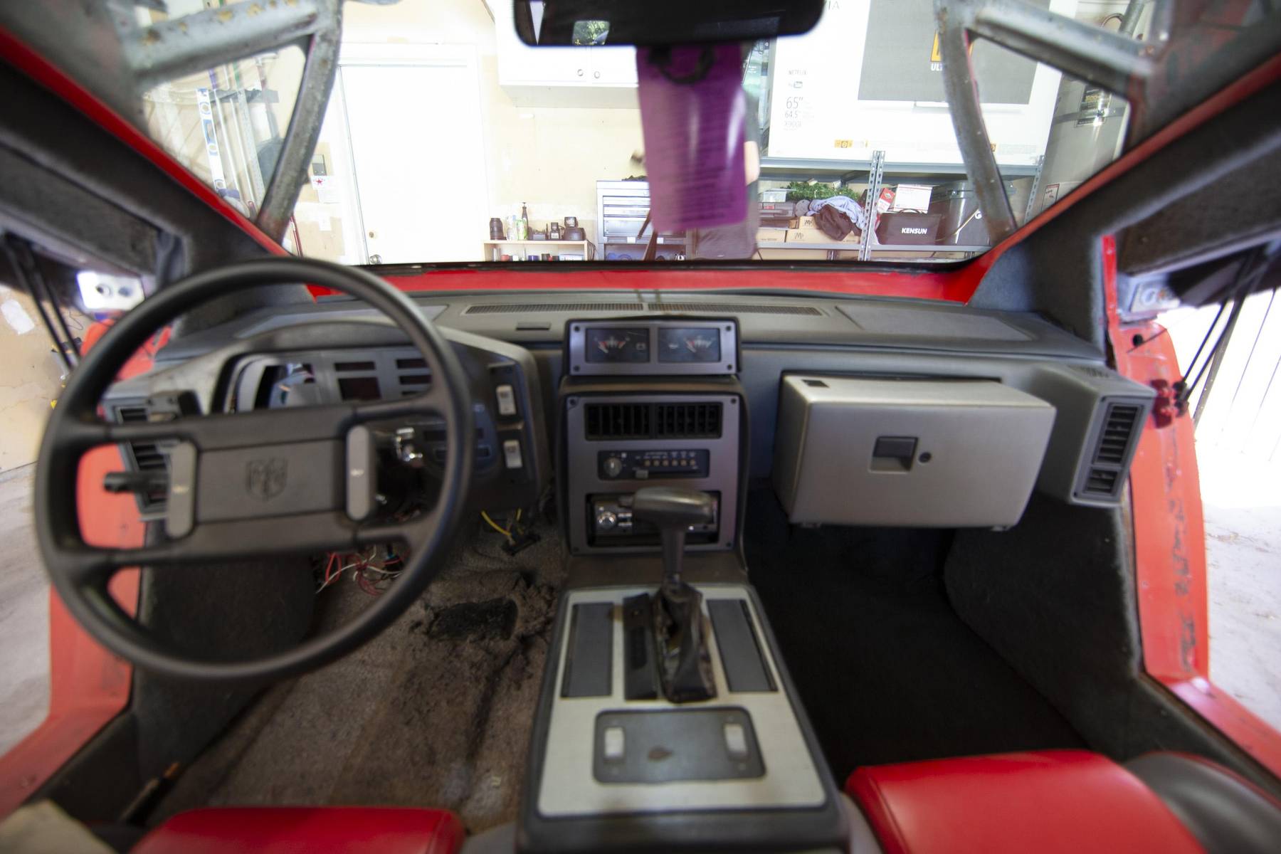 Cover Your Eyes Kids, A Confused Pontiac Fiero Is Masquerading As A Ferrari Enzo