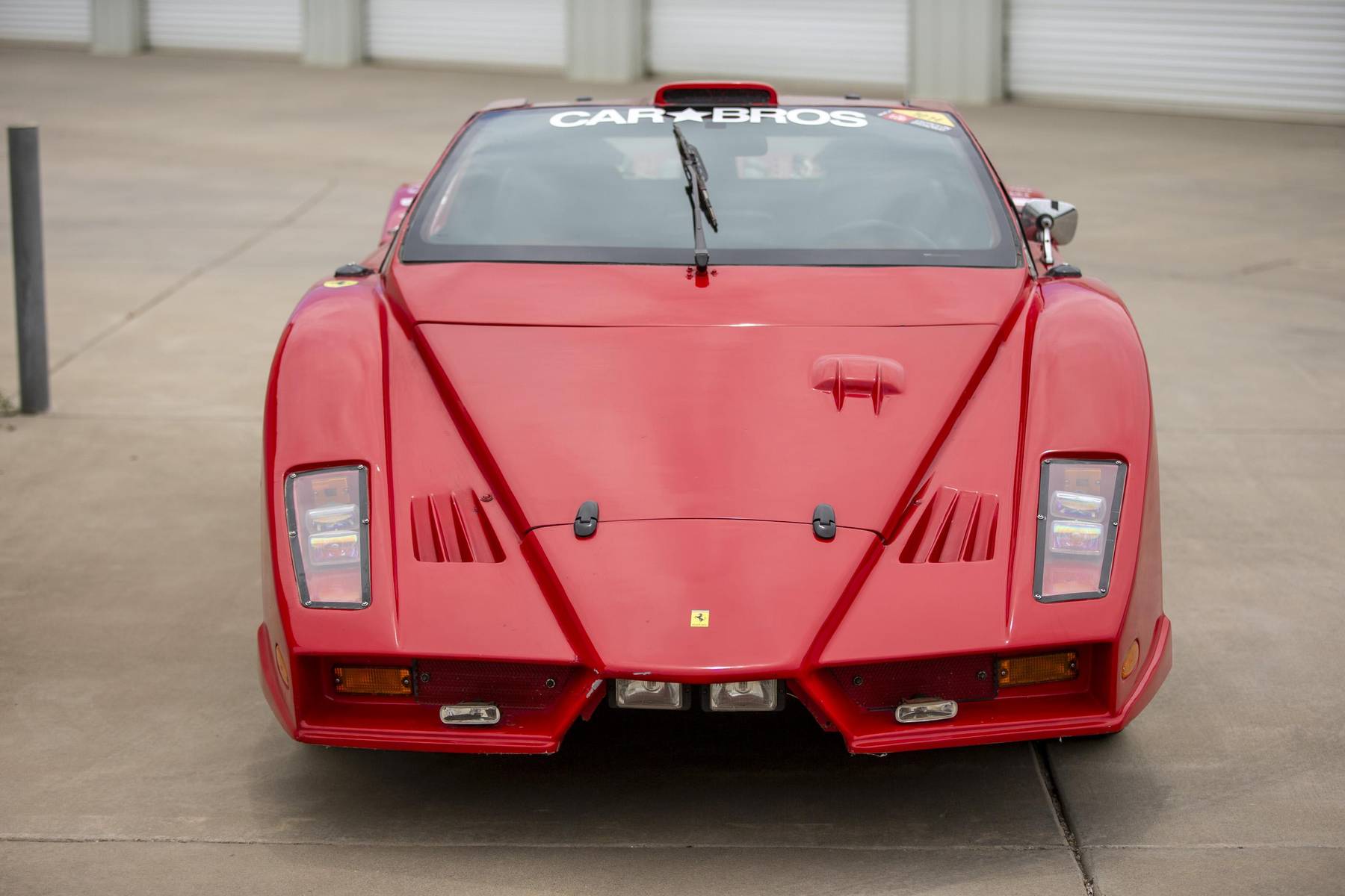 Cover Your Eyes Kids, A Confused Pontiac Fiero Is Masquerading As A Ferrari Enzo