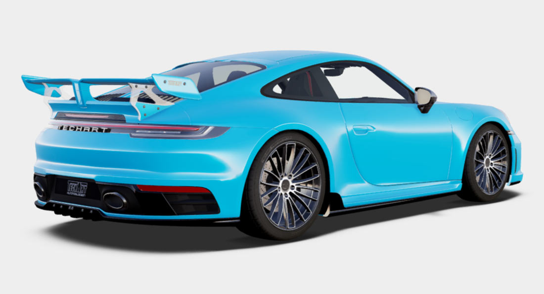Techart S New Configurator Allows You To Create The Tuned Porsche 911 Of Your Dreams Carscoops