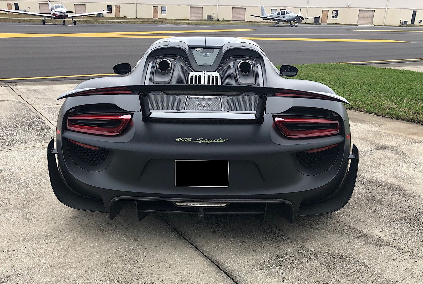 This Matte Black Porsche 918 Spyder Has 2,900 Miles And A $1.29 Million Asking Price (Updated)