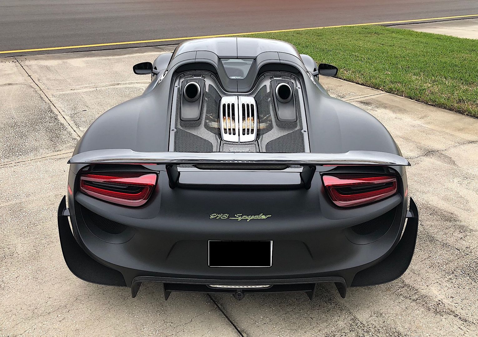 This Matte Black Porsche 918 Spyder Has 2,900 Miles And A $1.29 Million Asking Price (Updated)