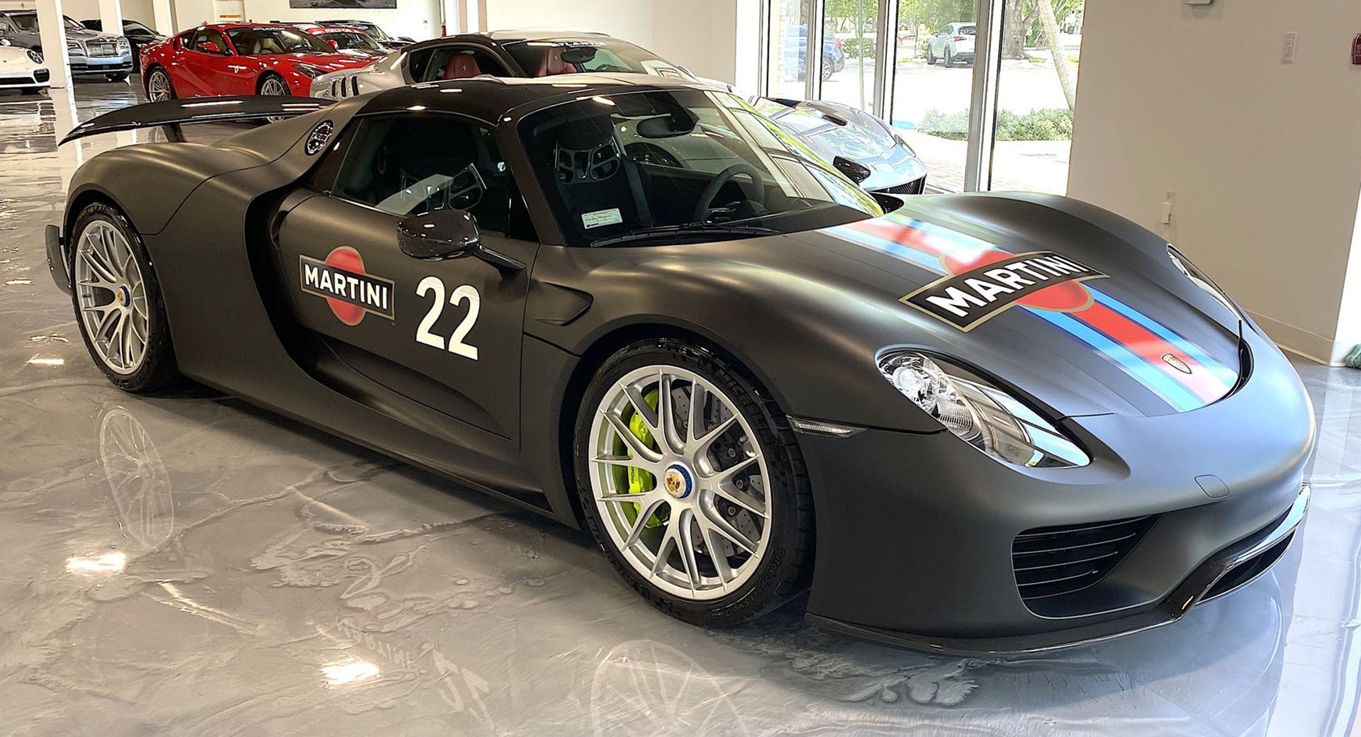 This Matte Black Porsche 918 Spyder Has 2,900 Miles And A $1.29 Million  Asking Price (Updated)