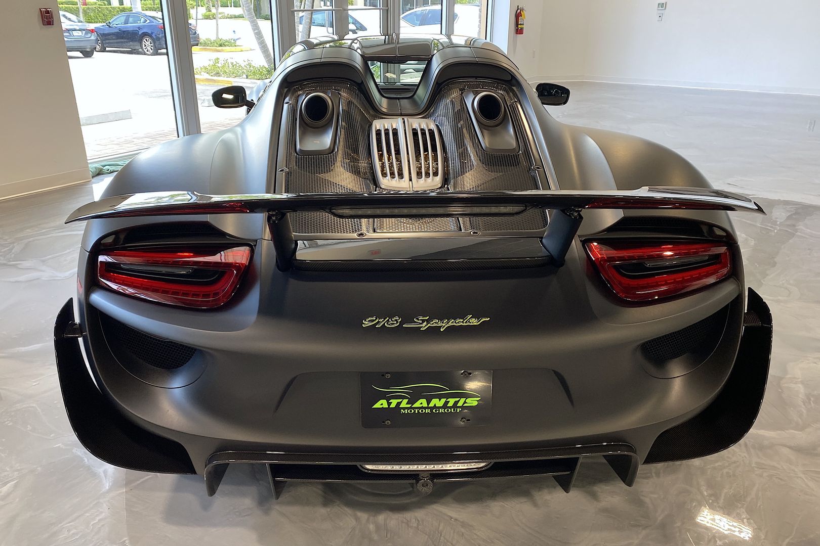 This Matte Black Porsche 918 Spyder Has 2,900 Miles And A $1.29 Million Asking Price (Updated)