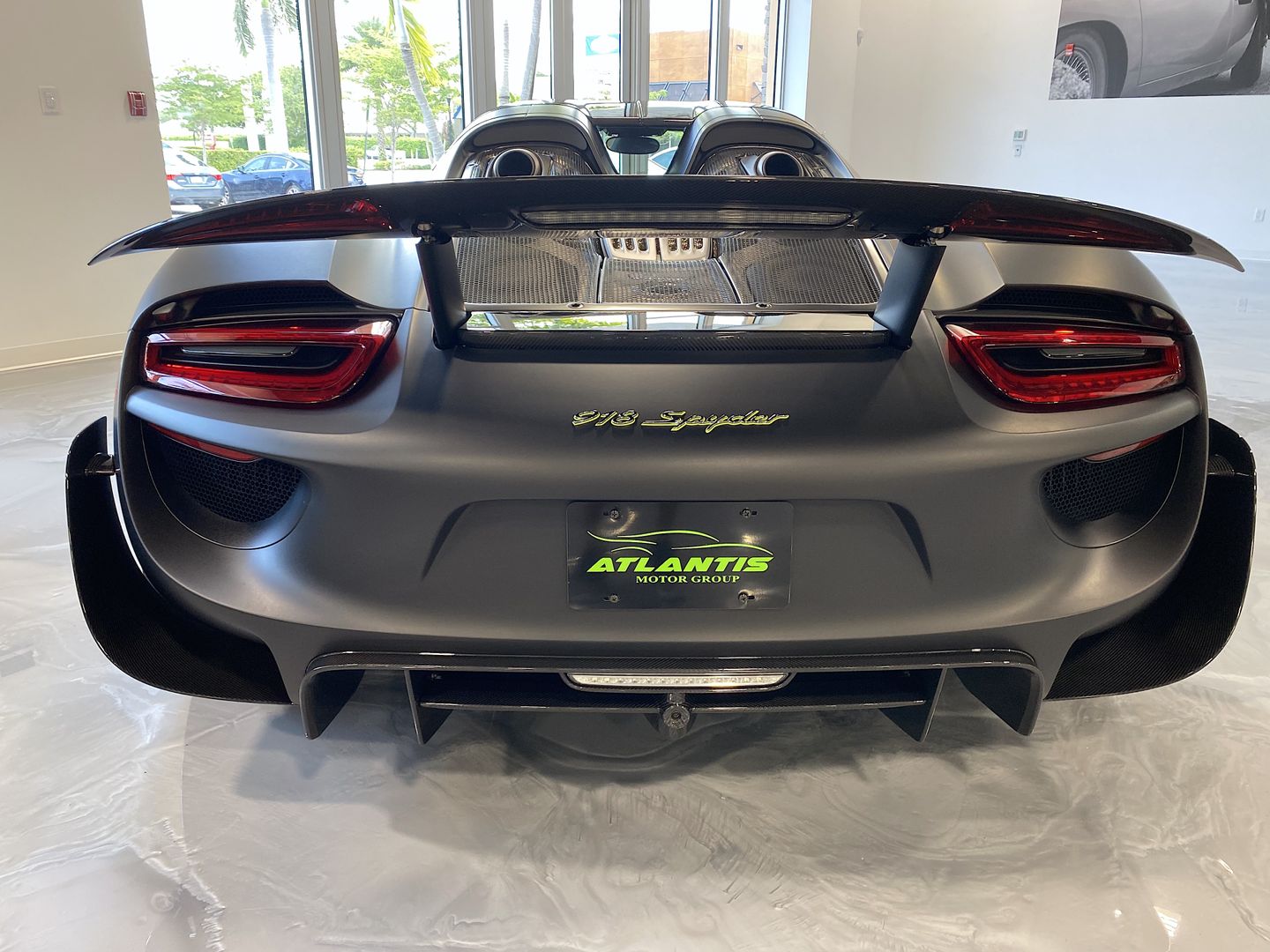 This Matte Black Porsche 918 Spyder Has 2,900 Miles And A $1.29 Million Asking Price (Updated)