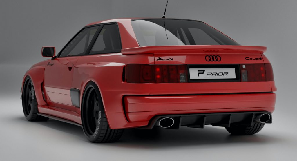  Prior Design Wants To Rewrite History With Audi RS2 Coupe Widebody Kit
