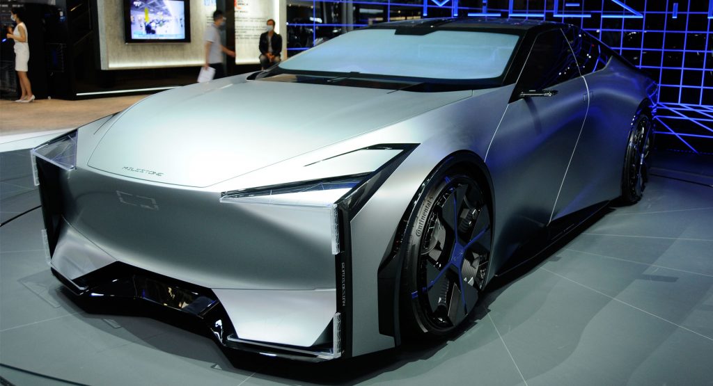 Qoros Milestone Concept Features Edgy Looks And A Windshield Entertainment System