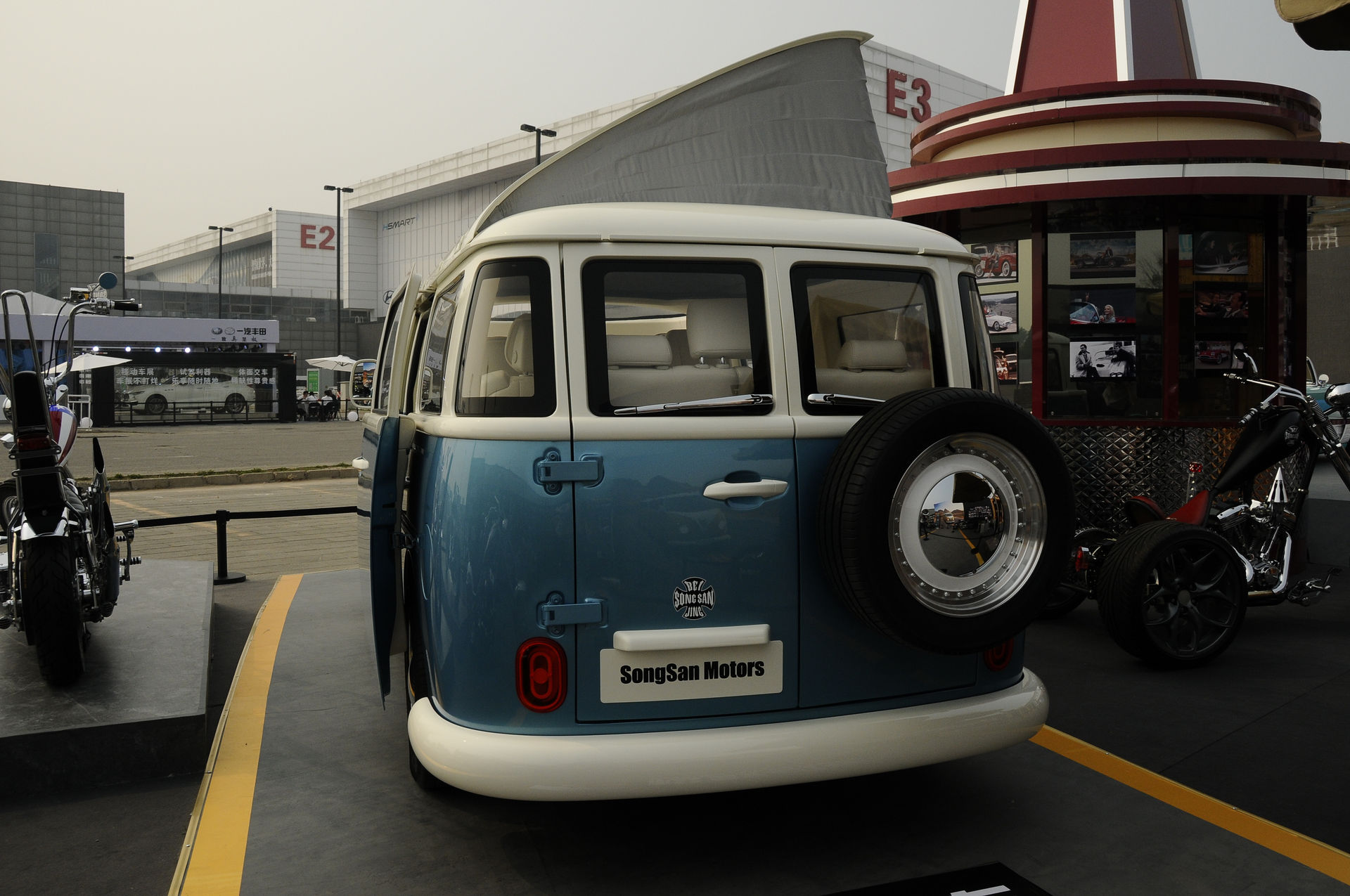 Songsan Summer Is A Retro-Modern Clone Of The Classic VW Bus Type 1