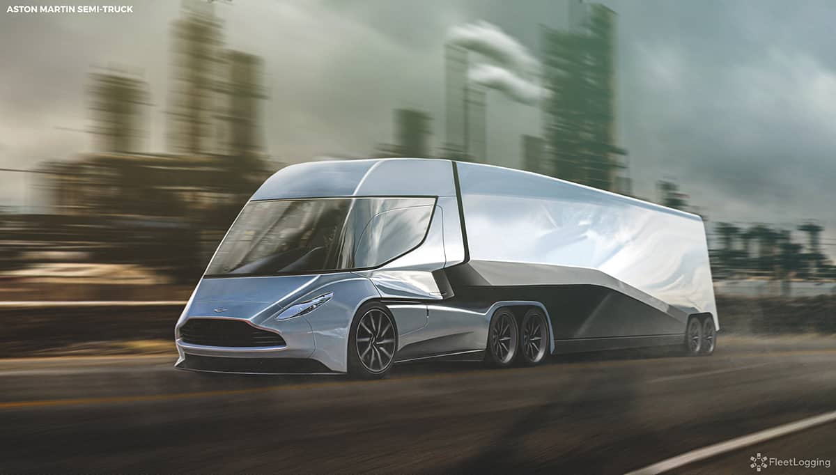 This Is What Semi-Trucks From The World’s Leading Supercar Makers Could Look Like